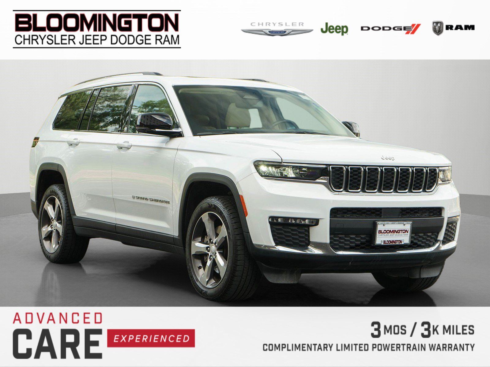 Used 2022 Jeep Grand Cherokee L Limited AWD/4WD image 1