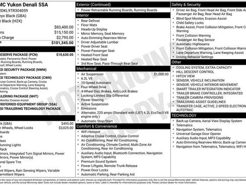 New 2026 GMC Yukon Denali w/ Denali Reserve Package AWD/4WD image 5