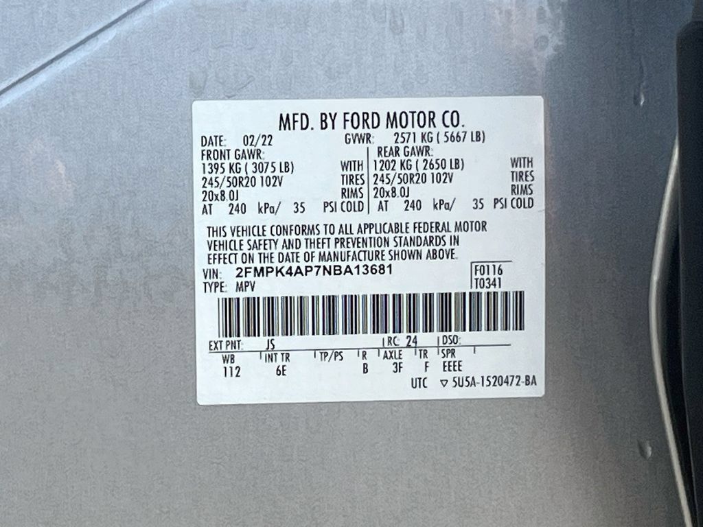 Used 2022 Ford Edge ST AWD/4WD image 29