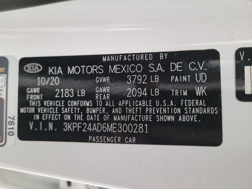 Used 2021 Kia Forte LXS FWD image 33