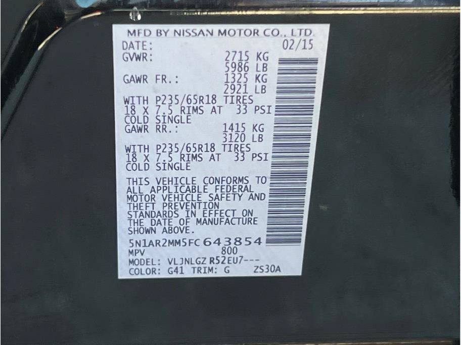 Used 2015 Nissan Pathfinder SL FWD image 21