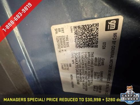 Used 2025 Chevrolet Equinox RS w/ Safety and Technology Package AWD/4WD image 30