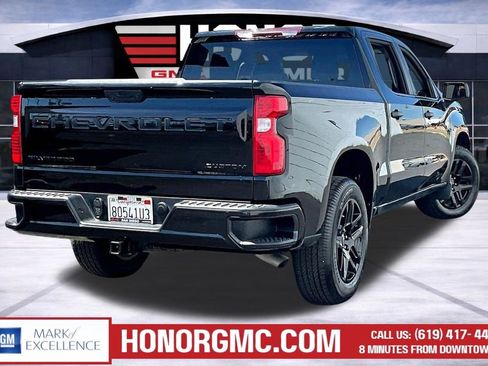 Used 2023 Chevrolet Silverado 1500 Custom w/ LPO, Dark Essentials Package RWD image 6