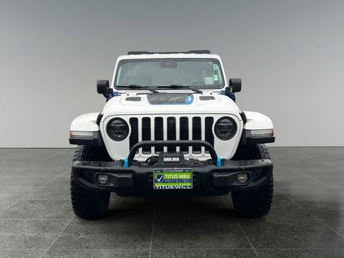 Used 2021 Jeep Wrangler Unlimited Rubicon 4xe w/ Steel Bumper Group image 2