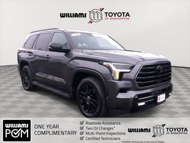 Certified 2024 Toyota Sequoia Limited w/ Nightshade Package AWD/4WD image 1