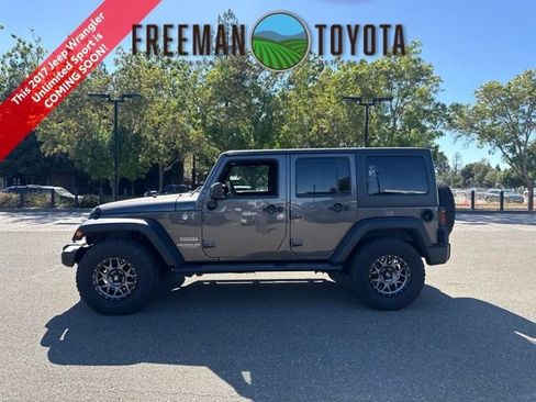 Used 2017 Jeep Wrangler Unlimited Sport w/ Quick Order Package 24S AWD/4WD image 1