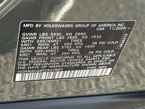 New 2026 Volkswagen Atlas SEL Premium R-Line image 28