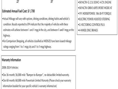 Used 2025 MAZDA MAZDA3 s image 52