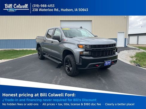 Used 2021 Chevrolet Silverado 1500 Custom Trail Boss image 1