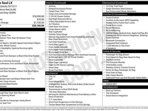 Used 2020 Kia Soul LX image 11