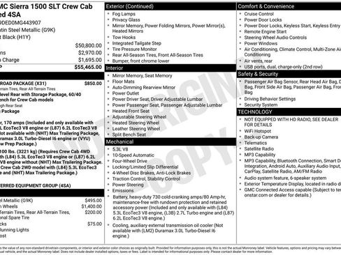 Used 2021 GMC Sierra 1500 SLT w/ X31 Off-Road Package AWD/4WD image 6