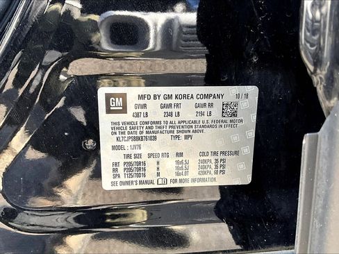 Used 2019 Chevrolet Trax LT w/ LT Convenience Package image 11