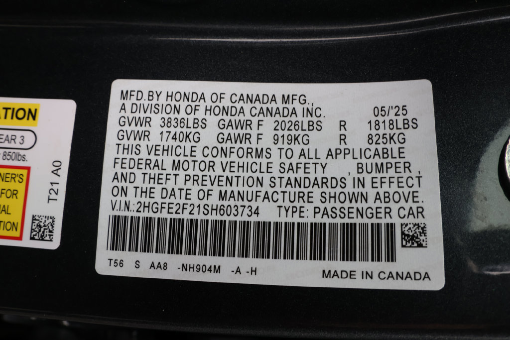 Used 2025 Honda Civic LX image 38