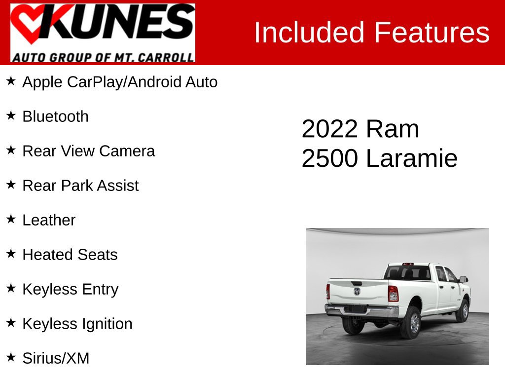 Used 2022 RAM 2500 Laramie AWD/4WD image 3