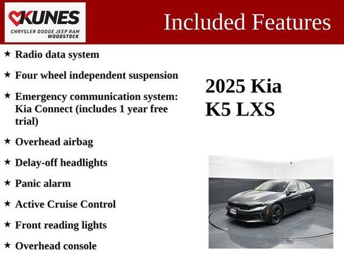 Used 2025 Kia K5 LXS FWD image 3