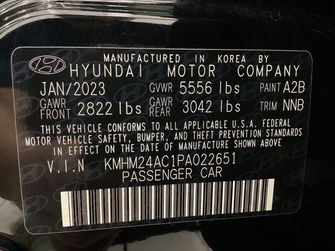 Used 2023 Hyundai Ioniq 6 SE w/ Cargo Package image 48