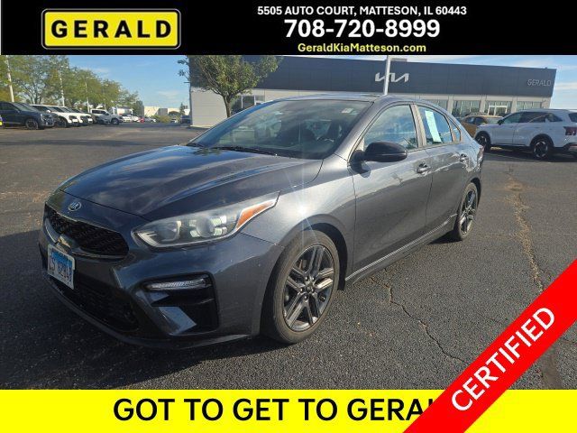 Certified 2021 Kia Forte GT-Line w/ GT-Line Premium Package FWD image 1