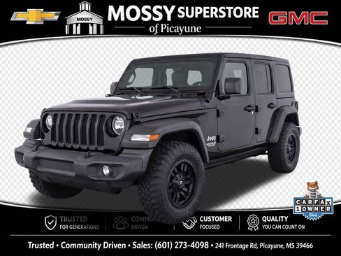 Used 2020 Jeep Wrangler Unlimited Sport AWD/4WD image 1