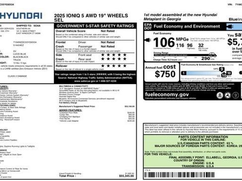 Used 2025 Hyundai Ioniq 5 SEL image 23