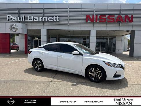 Certified 2021 Nissan Sentra SV image 1