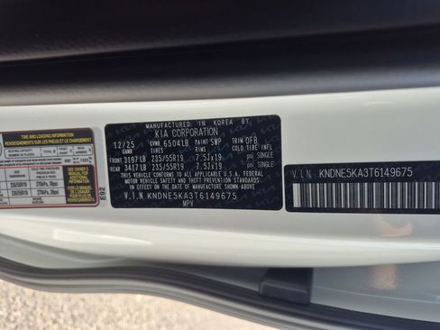 New 2026 Kia Carnival SX Prestige image 27