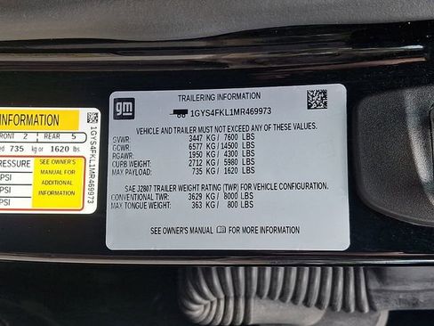 Used 2021 Cadillac Escalade Sport w/ Driver Assist Tech Package AWD/4WD image 32