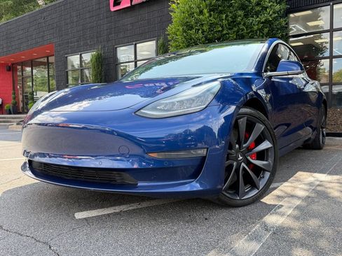 Used 2020 Tesla Model 3 Performance AWD/4WD image 2