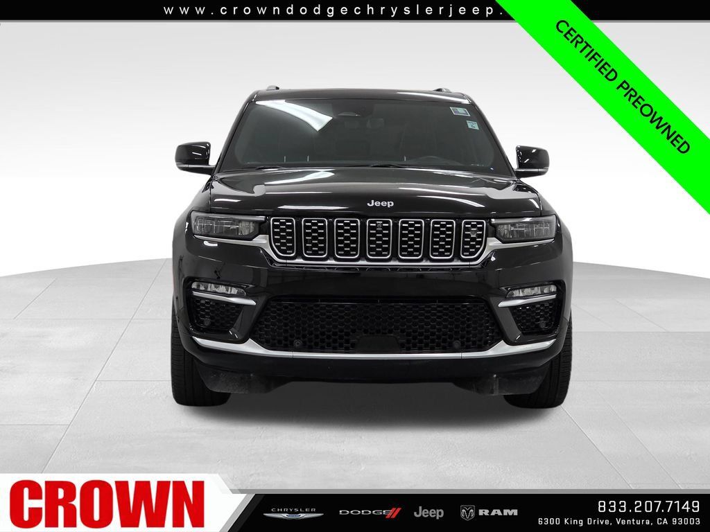 Certified 2023 Jeep Grand Cherokee Summit w/ Adv Protech Group IV AWD/4WD image 2