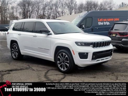 Used 2021 Jeep Grand Cherokee L Overland w/ Luxury Tech Group IV image 1