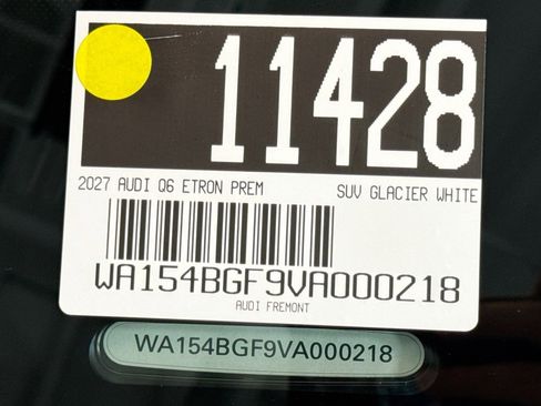 New 2027 Audi Q6 e-tron Premium Plus image 29