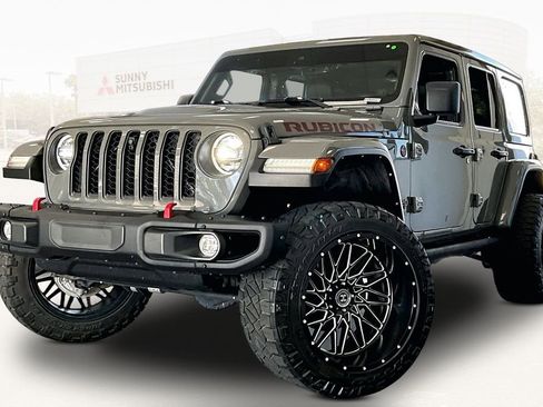 Used 2022 Jeep Wrangler Unlimited Rubicon w/ LED Lighting Group AWD/4WD image 1