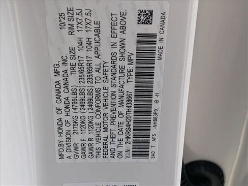 New 2026 Honda CR-V LX image 18