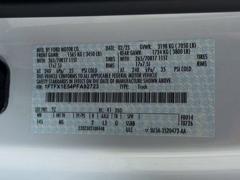 Used 2023 Ford F150 XLT w/ Equipment Group 301A Mid AWD/4WD image 30
