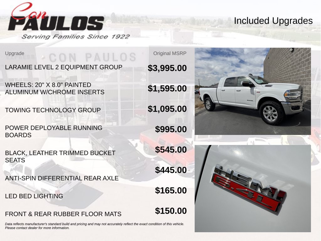 Used 2019 RAM 2500 Laramie AWD/4WD image 4