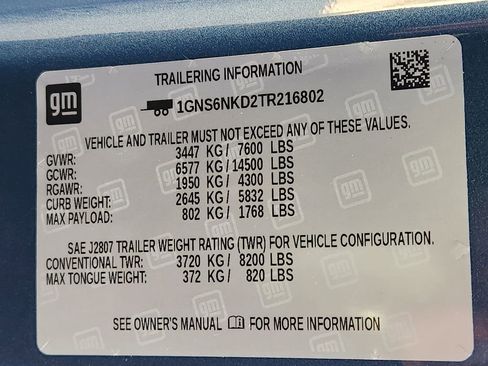 New 2026 Chevrolet Tahoe LT w/ Comfort Package image 8