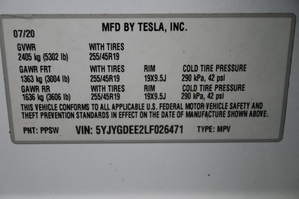Used 2020 Tesla Model Y Long Range AWD/4WD image 6