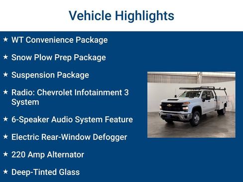 New 2026 Chevrolet Silverado 3500 W/T w/ WT Convenience Package AWD/4WD image 3