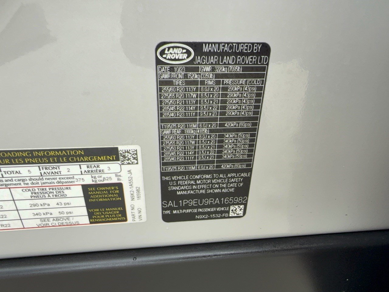 Certified 2024 Land Rover Range Rover Sport SE AWD/4WD image 32
