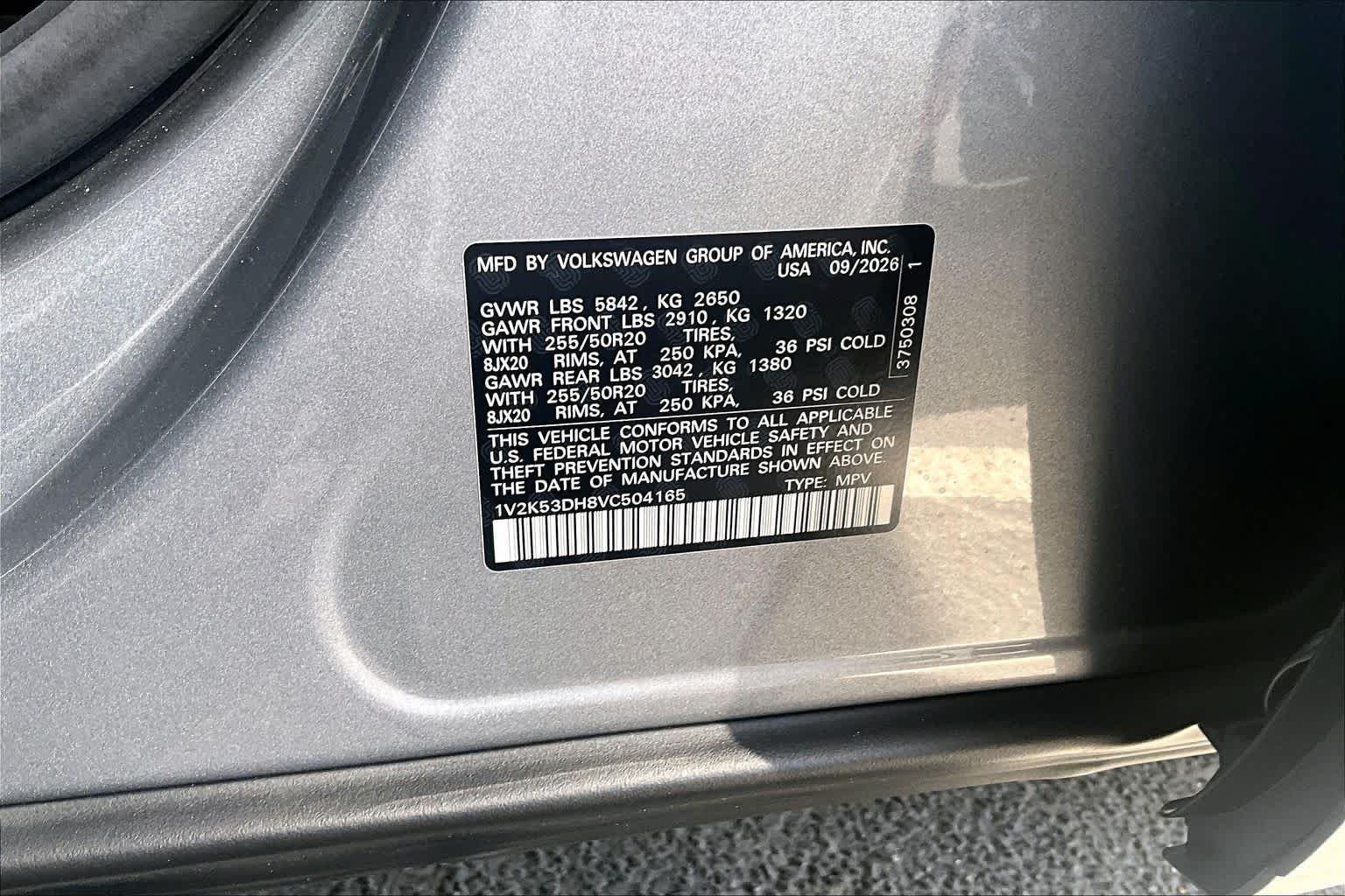 New 2027 Volkswagen Atlas SE FWD image 21