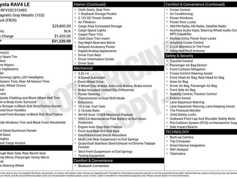 Used 2025 Toyota RAV4 LE image 40