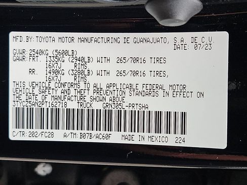 Used 2023 Toyota Tacoma 4x4 Double Cab w/ Trail Edition image 26