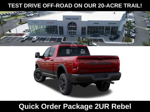 New 2026 RAM 2500 Rebel w/ Rebel Level 1 Equipment Group AWD/4WD image 3