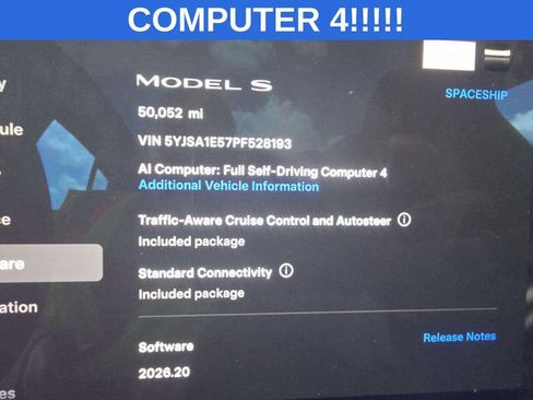 Used 2023 Tesla Model S Standard Range AWD/4WD image 2