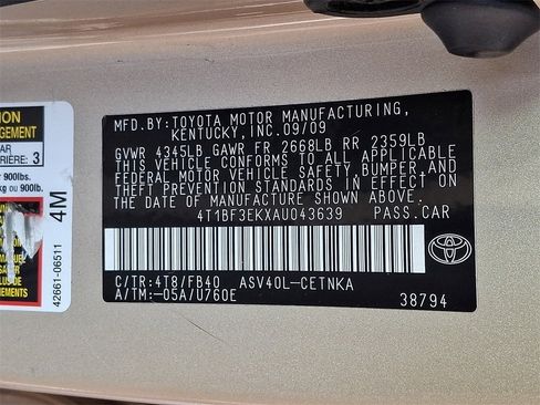 Used 2010 Toyota Camry LE image 26