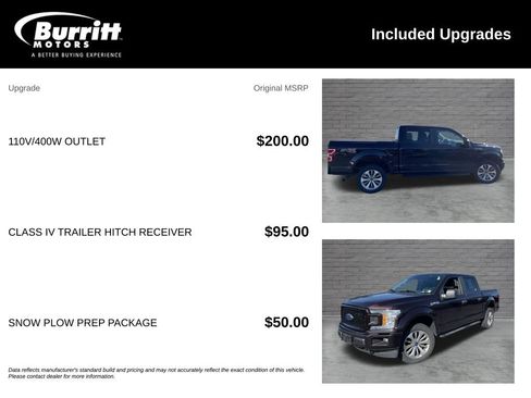 Used 2018 Ford F150 XL w/ Equipment Group 101A Mid AWD/4WD image 7