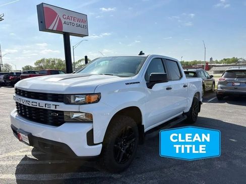 Used 2022 Chevrolet Silverado 1500 Custom w/ Rally Edition AWD/4WD image 1