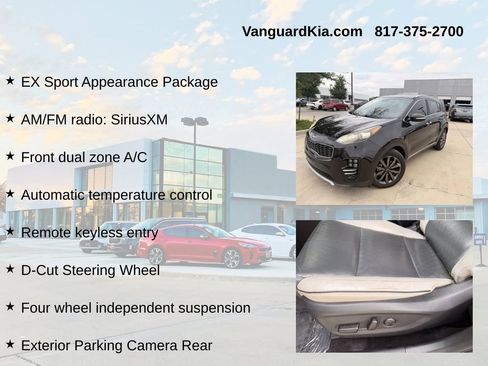 Used 2018 Kia Sportage EX w/ EX Sport Appearance Package FWD image 6