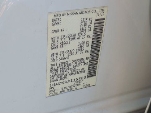 Used 2020 Nissan Murano Platinum image 33