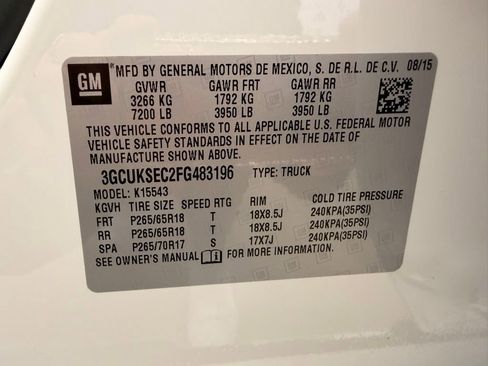 Used 2015 Chevrolet Silverado 1500 LTZ Z71 w/ LTZ Plus Package AWD/4WD image 48