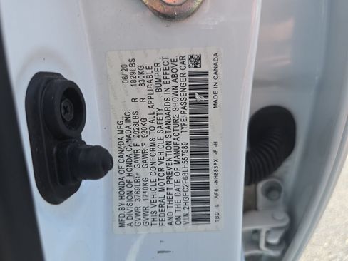 Used 2020 Honda Civic LX image 27